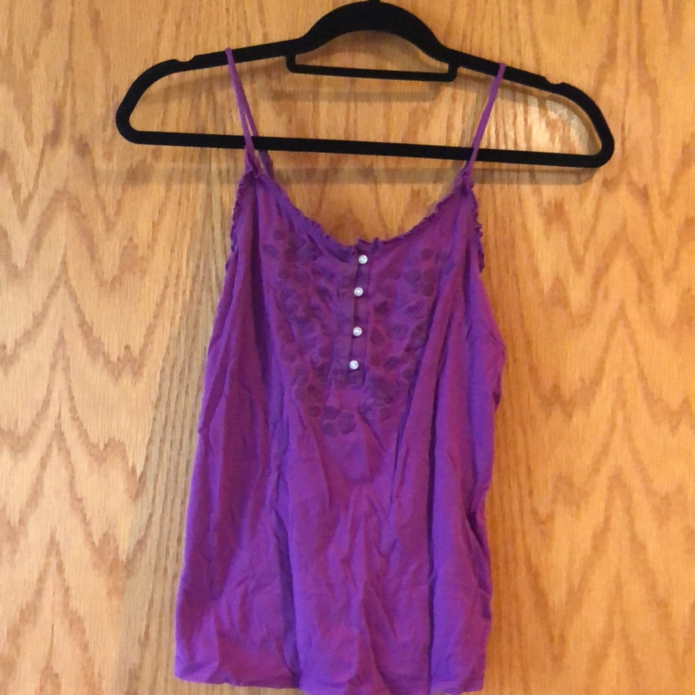 Purple tank